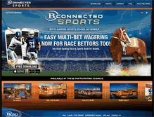 Tablet Screenshot of bconnectedsports.com